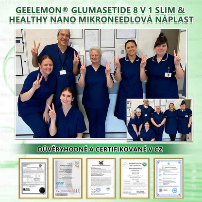 Oficiální český obchod | GeeLemon® 8v1 Nanomikrojehlicové náplasti na formování těla 🇨🇿 Pouze 1 použití denně ✅ Výsledky viditelné již za 7 dní – vhodné pro obezitu, kardiovaskulární zdraví, cukrovku a problémy s klouby