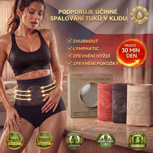 Oficiální značkový obchod 👙 PAURAJU® 2026 4v1 tvarující a spalující tuk šortky s mikročásticemi z moringy a berberinu